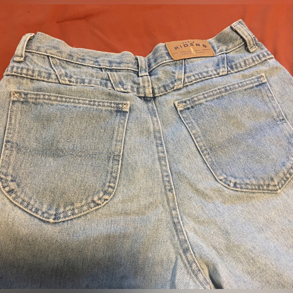 Vintage Lee Riders Denim, Light Wash, Mom Jean
